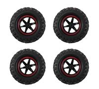 Neumáticos de Coche RC para SCX10 para Tamiya CC01 D90 1/10 RC Car Pieza De Actualización para Rock Crawler 4 Uds Neumáticos 1,9 Pulgadas 96mm con Llanta