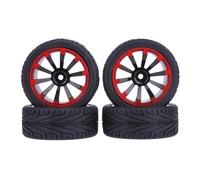 Neumáticos de Coche RC para Tamiya para TT01 para TT02 XV01 TA06 para PTG-2 1/10 RC para Coche De Carreras Neumáticos 65 Mm para Carretera para Turismo Neumático para Derrape