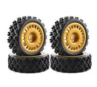 Neumáticos de Coche RC para Tamiya XV-01 XV01 TA06 para TT-01 para TT-02 PTG-2 1/10 RC Piezas De Actualización Coche Accesorios 4 Uds Neumáticos Goma