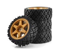 Neumáticos de Coche RC para Tamiya XV01 XV02 TA06 para TT01 para TT02 para PTG-2 1/10 RC para Rally para Piezas De Coches Carreras 4 Uds. Neumático Goma 70Mm