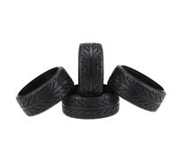 Neumáticos de Coche RC para Traxxas para HSP para Tamiya para HPI para Kyosho Neumáticos para Coche De Deriva, 4 Uds., Neumático Duro Plástico 1/10, Pieza Actualización RC