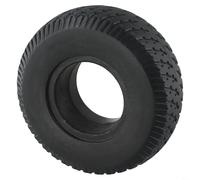 Neumáticos de goma maciza 9 x 3,50 - 4 pulgadas, a prueba de pinchazos, para vehículos eléctricos, scooters, triciclos, antideslizantes, duraderos, color negro