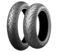 NEUMÁTICOS DE PAREJA BRIDGESTONE 100/80-14 48P BATTLAX SC1 + 160/60-14 65H BATT