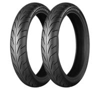 NEUMÁTICOS DE PAREJA BRIDGESTONE 100/80-17 52S + 120/80-17 61S BATTLAX BT39 SS
