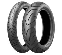 NEUMÁTICOS DE PAREJA BRIDGESTONE 100/90-19 ADVEN. A41 DOT23 + 190/55-17 ADVEN.
