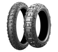 NEUMÁTICOS DE PAREJA BRIDGESTONE 90/90-21 54Q + 4.60-18 63P ADVENTURECROSS AX41