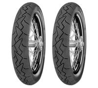 NEUMÁTICOS DE PAREJA CONTINENTAL 100/90-19 57V + 110/90-18 61V CLASSIC ATTACK