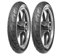 NEUMÁTICOS DE PAREJA CONTINENTAL 110/80-17 57H + 130/70-18 63H GO