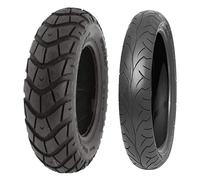 NEUMÁTICOS DE PAREJA DELI TYRE 120/90-10 66J SC-101 + 110/80-16 55S SB-106