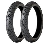 NEUMÁTICOS DE PAREJA DUNLOP 100/80-16 50P + 120/80-16 60P D451