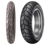 NEUMÁTICOS DE PAREJA DUNLOP 100/90-19 57H D401 H.D. + 180/70-16 77H D427 H.D. D