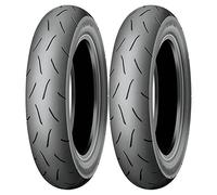 NEUMÁTICOS DE PAREJA DUNLOP 120/70-12 51L TT93 GP + 100/90-12 49J TT93 GP DOT 2