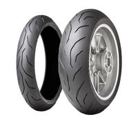 NEUMÁTICOS DE PAREJA DUNLOP 120/70-17 (58W) + 200/55-17 (78W) SPORTSMART MK4