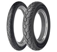 NEUMÁTICOS DE PAREJA DUNLOP 130/70-18 63H D402 H.D. DOT 2022 + MT90-16 74H D402