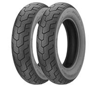 NEUMÁTICOS DE PAREJA DUNLOP 130/90-16 67H D404 (G) + 180/70-15 76H D404