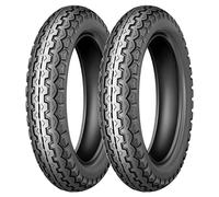 NEUMÁTICOS DE PAREJA DUNLOP 3.50-18 56S + 2.75-18 42S K82
