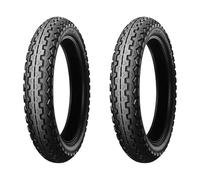 NEUMÁTICOS DE PAREJA DUNLOP 4.25-18 64H TT100 + 4.10-18 59H K81 TT100