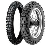 NEUMÁTICOS DE PAREJA DUNLOP 70/100-19 42P D605 + 130/90-18 69R D606