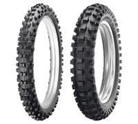 NEUMÁTICOS DE PAREJA DUNLOP 80/100-21 51M + 110/100-18 64M GEOMAX AT81