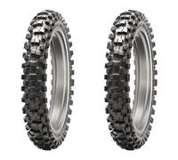 NEUMÁTICOS DE PAREJA DUNLOP 80/100-21 51M + 110/100-18 64M GEOMAX MX53