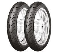 NEUMÁTICOS DE PAREJA DUNLOP 80/80-14 43P + 100/70-14 51P D115