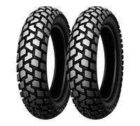 NEUMÁTICOS DE PAREJA DUNLOP 90/100-19 55P + 120/90-16 63P K460