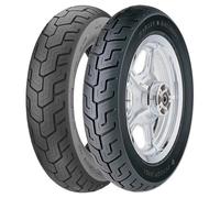 NEUMÁTICOS DE PAREJA DUNLOP 90/90-17 49P D404 + 130/90-16 73H D401 H.D.