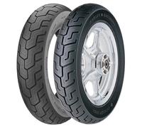 NEUMÁTICOS DE PAREJA DUNLOP 90/90-17 49P D404 + 160/70-17 73H D401 H.D.