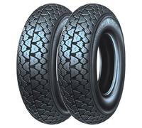 NEUMÁTICOS DE PAREJA MICHELIN 100/90-10 56J + 3.50-10 59J S83