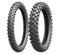 NEUMÁTICOS DE PAREJA MICHELIN 90/90-21 54R + 120/90-18 65R TRACKER