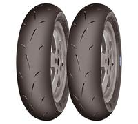 NEUMÁTICOS DE PAREJA MITAS 100/90-12 MC35 RACING 2.0 M DOT19 + 120/80-12 MC35 R