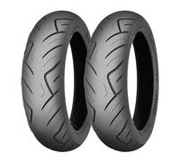 NEUMÁTICOS DE PAREJA MITAS 100/90-19 57H + 170/80-15 77H CUSTOM FORCE