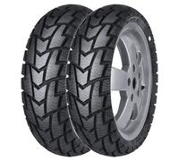 NEUMÁTICOS DE PAREJA MITAS 90/80-16 52P + 3.50-10 51P MC-32 WIN SCOOT