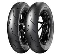 NEUMÁTICOS DE PAREJA PIRELLI 100/90-12 64P + 120/80-12 55P DIABLO ROSSO SCOOTER