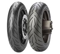 NEUMÁTICOS DE PAREJA PIRELLI 110/70-13 54S + 140/70-13 61P DIABLO ROSSO SCOOTER