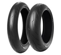 NEUMÁTICOS DE PAREJA PIRELLI 120/70-17 (58W) + 160/60-17 (69W) DIABLO ROSSO IV 4