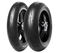 NEUMÁTICOS DE PAREJA PIRELLI 120/70-17 (58W) + 190/55-17 (75W) DIABLO ROSSO 4 C