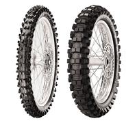 NEUMÁTICOS DE PAREJA PIRELLI 70/100-17 MX32 MID S + 100/90-19 MX EXTRA X