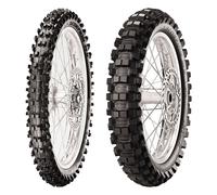 NEUMÁTICOS DE PAREJA PIRELLI 70/100-17 MX32 MID S + 110/90-19 MX EXTRA X