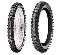 NEUMÁTICOS DE PAREJA PIRELLI 70/100-19 MX32 MID S DOT22 + 110/90-19 MX S