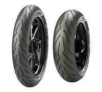 NEUMÁTICOS DE PAREJA PIRELLI 70/90-17 38S + 120/70-17 58S DIABLO ROSSO SPORT