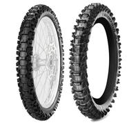 NEUMÁTICOS DE PAREJA PIRELLI 80/100-21 MX32 MID H DOT22 + 110/90-19 MX S