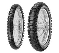 NEUMÁTICOS DE PAREJA PIRELLI 90/100-16 MX S + 110/90-19 MX32 MID H