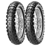NEUMÁTICOS DE PAREJA PIRELLI 90/90-21 RALLY RACE MST + 140/80-18 RALLY M+S