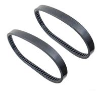 Neumáticos de polea de repuesto 45-69-0010 para sierras de cinta, compatibles con Dew-ALT DW328/DW329 y para modelos Porter-Cable A02807/6238N, 1/2 pulgada de ancho, goma negra para