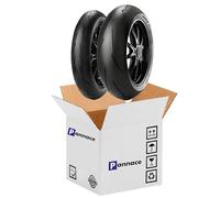 Neumáticos en par 180/60 ZR17 con 120/70 ZR 17 SC1 Diablo Supercorsa V2 - Pannace