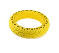 Neumáticos for scooter, neumático eléctrico de 8,5 pulgadas, neumático sólido de panal, neumático colorido, uso apto for scooters eléctricos, etc.(Yellow)