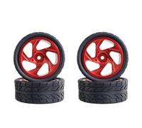 Neumáticos Goma Whirlwind 63mm para MJX para Hyper Go 1/14 RC Piezas para RC