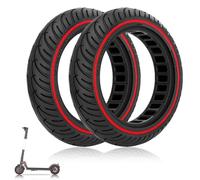 Neumáticos macizos Ecovelò 2 para patinete eléctrico, 8 1/2 x 2.0, antipinchazos. Rueda de repuesto para patinete eléctrico.
