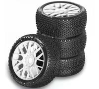 Neumáticos RC Compatible con ARRMA para Talion para Traxxas para Redcat para Losi para Kyosho para HPI para HSP 1/8 RC Todoterreno Ruedas Y Neumáticos para Buggy con Hexágono De 17 Mm.